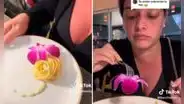Fue a restaurante gourmet y quedó en shock al ver su plato: “Por hacerme la fina”