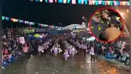 Carnavaleros pasean desnudo a ladrón de celulares en Huancavelica