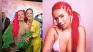 María Pía se luce junto a Karol G en el lanzamiento del nuevo álbum de la cantante colombiana