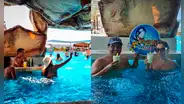 ¡Un bar dentro de una piscina! Conoce cuánto cuesta, dónde se encuentra y cómo llegar a este centro acuático