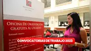 ¿Tienes secundaria completa? Poder Judicial brinda 293 puestos de trabajo con hasta S/6.222 de sueldo