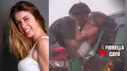 Fiorella Cayo es captada por cámaras de "Amor y fuego" besándose apasionadamente con nuevo galán