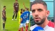 Di Benedetto reveló que el árbitro admitió que se equivocó en expulsarlo: "Nos c*** toda la semana"
