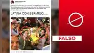 Es falsa la supuesta imagen del congresista Guillermo Bermejo reunido con periodistas de Latina