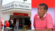 Jubilado denunció que cajera del Banco de la Nación le robó S/48.000 de forma sistemática