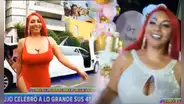Deysi Araujo celebró su cumpleaños número 41 con cadetes y limusina en El Huaralino