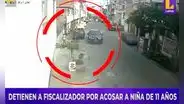 Capturan a fiscalizador que acosó sexualmente a niña de 11 años en Surco