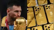 Messi encargó lujosos iPhones de oro para todos sus compañeros campeones del mundo