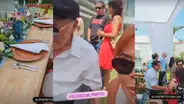 Magaly celebró a lo grande los 93 años de su padre Luis Medina con un almuerzo familiar
