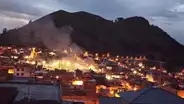 Sede del Poder Judicial terminó incendiado en la ciudad aimara de Juli en Puno