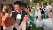 Lele Pons y su tío Chayanne protagonizaron tierna escena en su boda al bailar "Tiempo de vals"