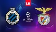 Benfica vs. Brujas, En Vivo: ¿a qué hora juegan por los octavos de la Champions League?