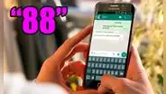 ¿Qué significa cuando alguien te envía el número '88' por WhatsApp? Aquí la respuesta