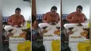 Peruano le enseña a su hija a comer sangrecita y usa peculiar ejemplo: “Qué buen padre”