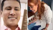 Magaly Medina emocionada de conocer a los bebés de Renzo Costa: “Están bellos”