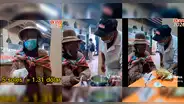 Hombre invita a comer a adulta mayor que estuvo trabajando sin almorzar: "Así dan ganas de apoyar"