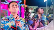 Christian Yaipén se da un baño de popularidad y baja después de show para tomarse foto con fans