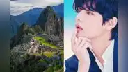 Taehyung, famoso cantante de BTS, mostró su deseo de conocer Machu Picchu: “Quiero ir”