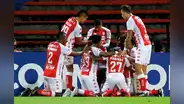 Independiente Santa Fe venció 2-1 a Águilas Doradas y clasificó a la fase de grupos de la Copa Sudamericana