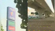Denuncian que Plaza Norte puso un estacionamiento debajo de puente de la Panamericana Norte