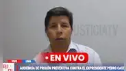Pedro Castillo EN VIVO: Poder Judicial resuelve pedido de prisión preventiva de 36 meses en su contra