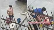 Ciudadanos se lavan con agua de lluvia y hasta bañan a sus perritos: “Ahorro es progreso”