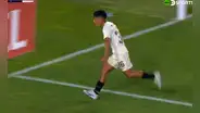 ¡Se vistió de goleador! Piero Quispe llegó al área como '9' y marcó el 1-0 de Universitario
