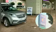 Reabren cochera informal de Plaza Norte instalada en puente de Panamericana Norte pese a clausura