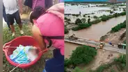 "Como a Moisés": bebé de 3 meses es rescatado en tina de las aguas del río La Leche en Chiclayo