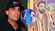 “Amor y fuego” recordó la vez que Gino Assereto le dio 2 besos a ‘Peluchín’ y jugaron carita a carita