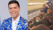 Christian Yaipén fue ovacionado dentro de avión tras ser reconocido por pasajeros: "Se siente increíble"