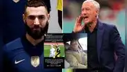 Deschamps reveló por qué Benzema dejó el mundial Qatar y el jugador 'explotó': "Payaso, mentiroso"