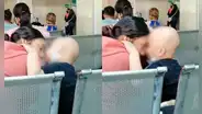 Madre e hijo protagonizan conmovedora escena en su lucha contra el cáncer: "¿Estaré bien, mamá?"