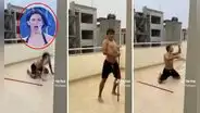 Joven aprovecha la lluvia en Piura y baila "Umbrella" de Rihanna: "¿Quién te conoce, Tom Holland?"