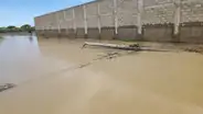 Río Reque se desbordó y dejó sin energía a más de 3500 usuarios en Lambayeque