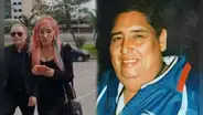 Cinthia Gutiérrez, hija de Tongo, da sus primeras palabras al llegar al velorio del cantante