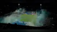 El monumental recibimiento de hinchas a Alianza Lima: mosaico, globos y el cántico del "Bicampeón"