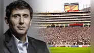 Varsky se equivoca con el nombre del estadio de la 'U' y los hinchas enfurecen: "Corrija, señor"