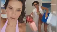 María Pía Copello sufre fuerte caída cuando grababa un tiktok: “Todo por ustedes”
