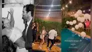 Ale Fuller y su novio, Francesco Balbi, celebraron a lo grande su fiesta de compromiso con show en vivo