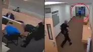 Asesino de doble crimen aprovecha descuido de policía y escapa corriendo de su juicio