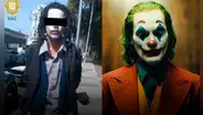Un hombre disfrazado de Joker asaltó y atacó con un machete a transeúnte