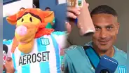 Guerrero le respondió a hincha vestido de tigre que lo fue a ver: "Te voy a mandar una agüita"