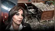 Techo del despacho de la congresista Patricia Juárez se desploma por aparente falta de mantenimiento