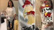 Mandan a preparar un pastel con diseño, pero termina arruinado por la mica de protección