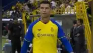 La mala cara de Cristiano y los gestos hacia su DT tras ser cambiado en Al-Nassr