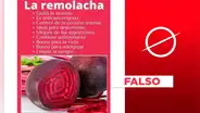 Anemia: es falso que el consumo de betarraga “quita” la enfermedad