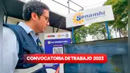 ¿Terminaste el colegio y buscas empleo? Senamhi ofrece trabajos con sueldos de S/4.500