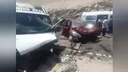 Dos fallecidos y varios heridos dejó accidente de tránsito en Arequipa