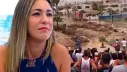 Tilsa Lozano exhorta a autoridades a ayudar a damnificados de Punta Hermosa: "Dios los bendiga"